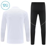 Kinder Juventus Training Sweatshirts Viertelreißverschluss 2025-26 Weiße
